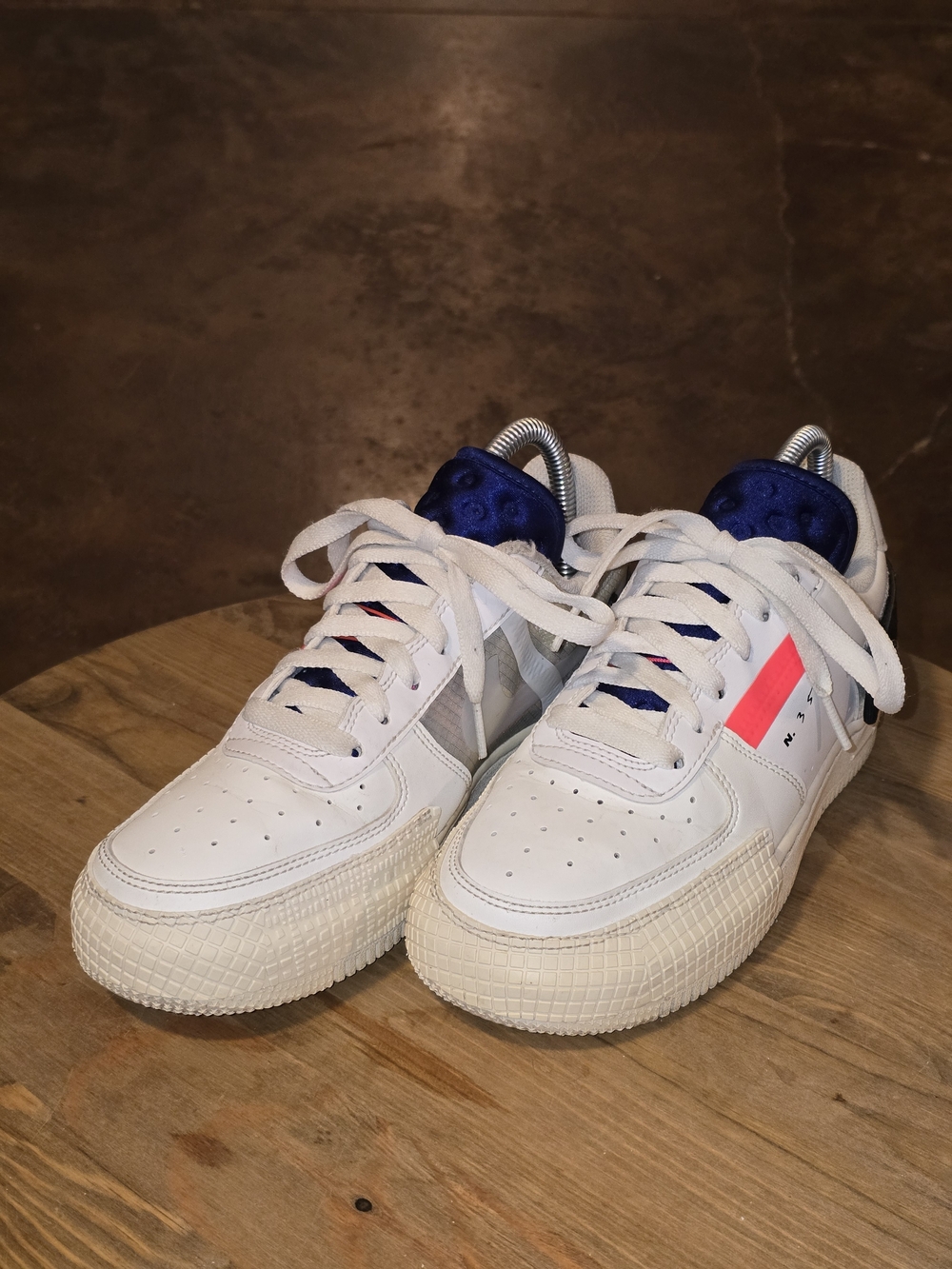 Nike Air Force 1 Low Drop Type GS Summit White Youth 4.5Y BQ4793-100